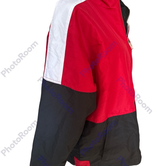 Holloway NWT Men's Medium Red & Black Zip Windbreaker Jacket - Picture 3 of 6